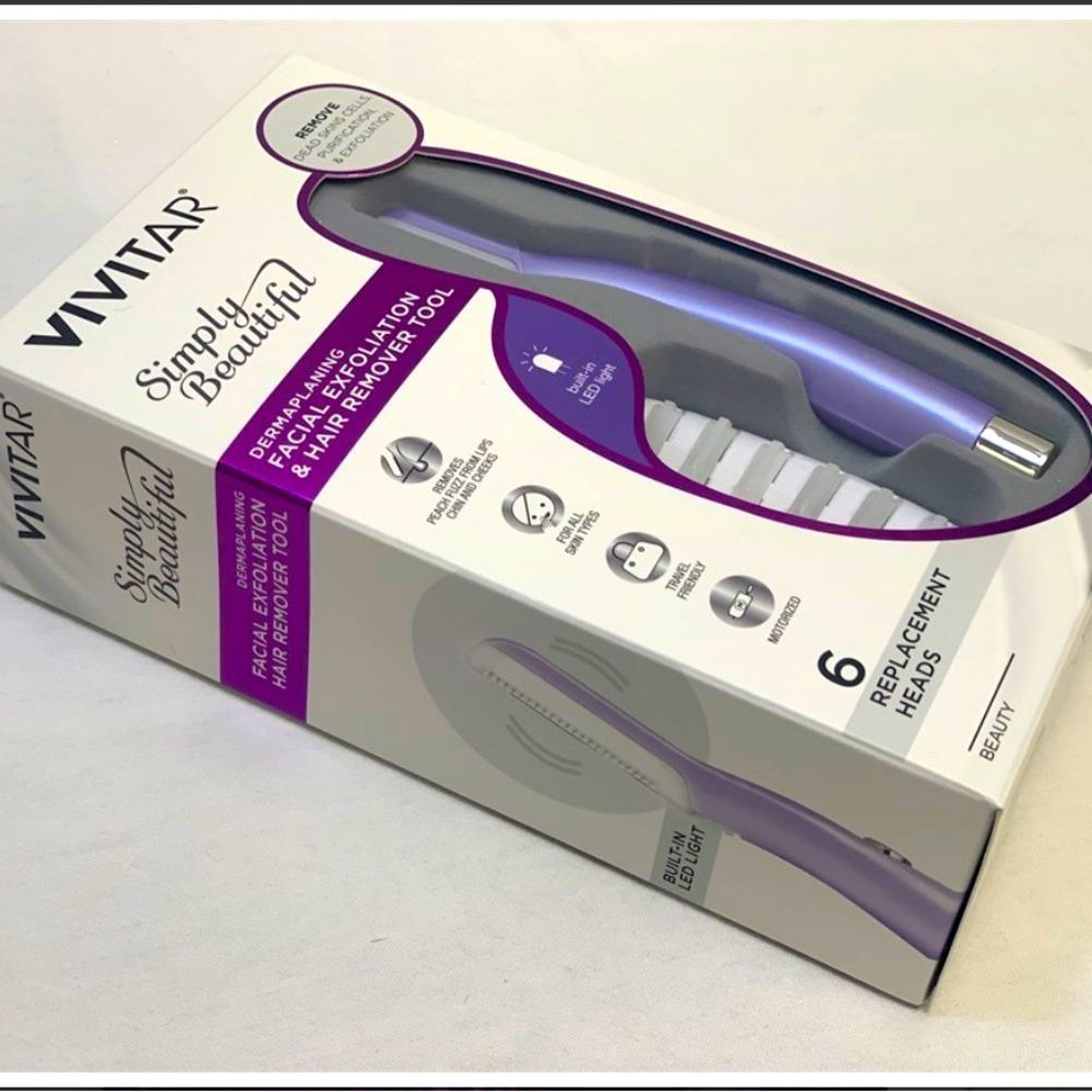 Facial Exfoliation And Hair Remover Tool